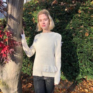 Delfina Balda Fringe Sweater